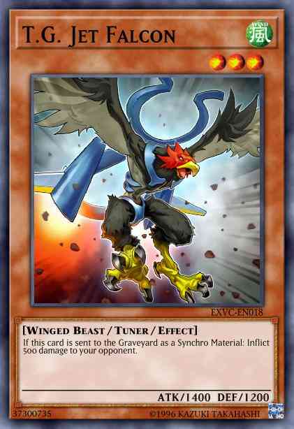 T.G. Jet Falcon - EXVC-EN018 - Common - Unlimited