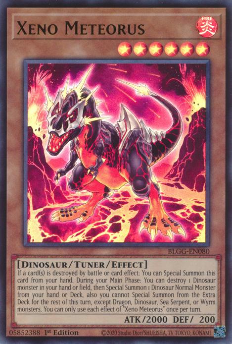 Xeno Meteorus - BLGG-EN080 - Ultra Rare - 1st Edition