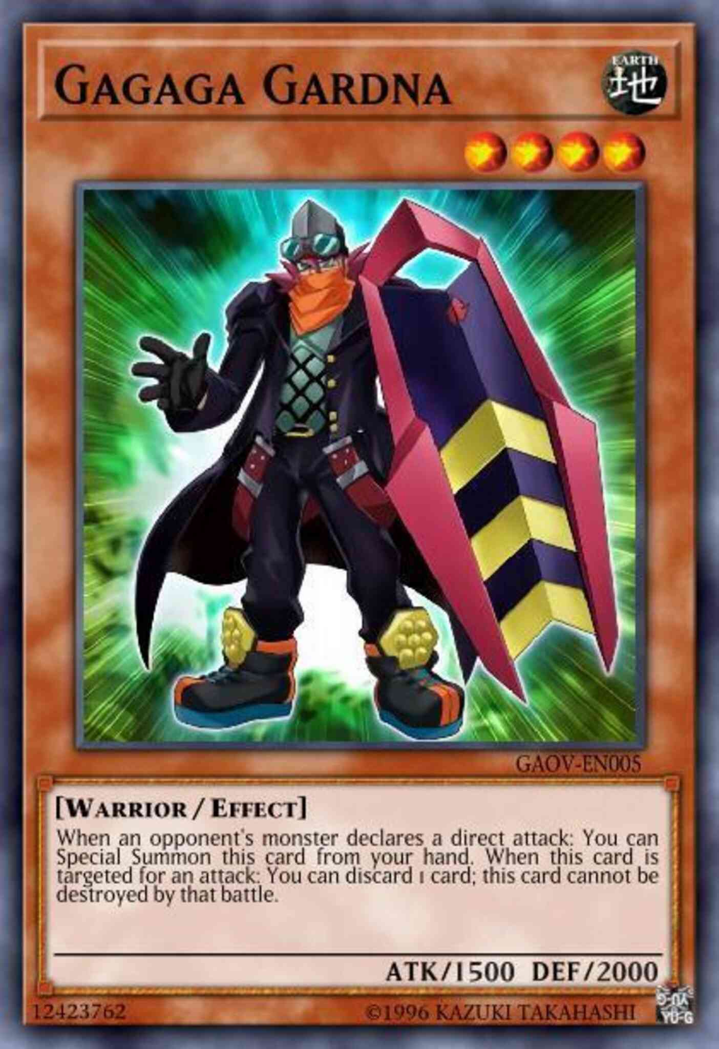 Gagaga Gardna - GAOV-EN005 - Rare - Unlimited