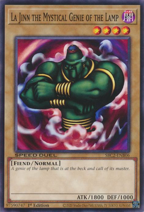 La Jinn the Mystical Genie of the Lamp - SBC2-ENB06 - Common - 1st Edition