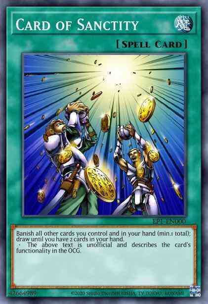 Card of Sanctity - LCJW-EN126 - Common - 1st Edition