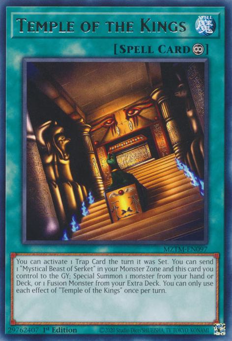 Temple of the Kings - MZTM-EN097 - Rare - 1st Edition