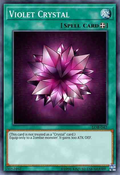 Violet Crystal - LOB-042 - Common - 1st Edition