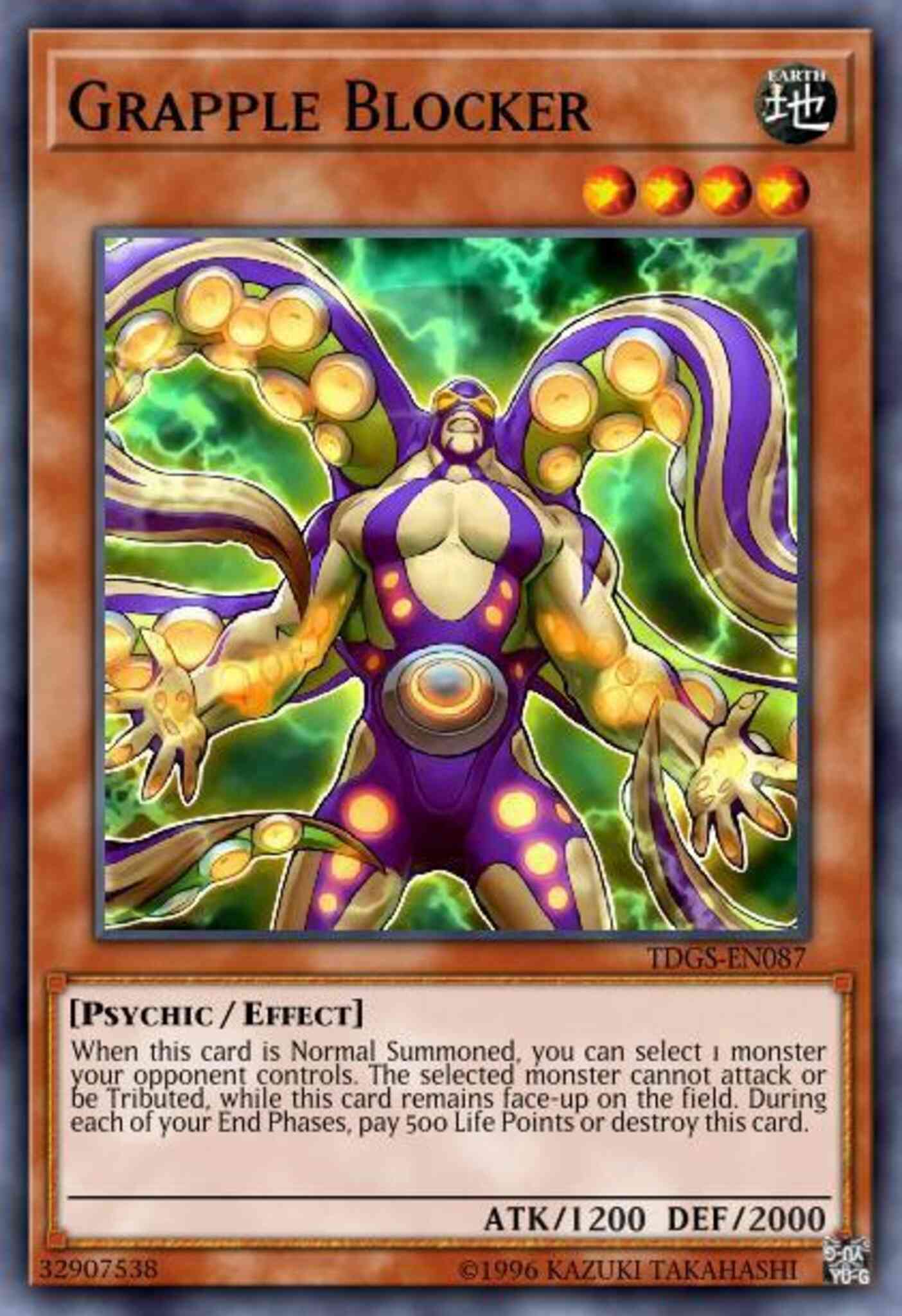 Grapple Blocker - TDGS-EN087 - Rare - Unlimited
