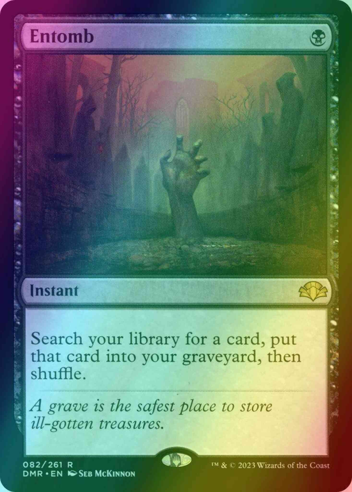 Entomb [82] [Dominaria Remastered] [Foil] – Face to Face Games