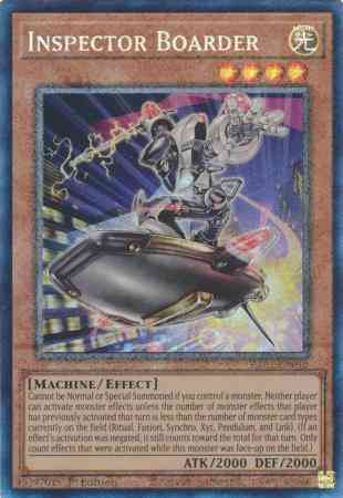 Inspector Boarder - RA01-EN010 - Prismatic Collector's Rare - 1st Edition