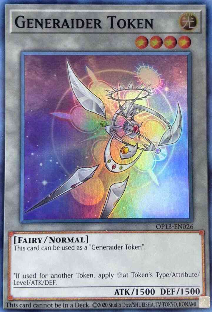 Generaider Token - OP13-EN026 - Super Rare - Unlimited