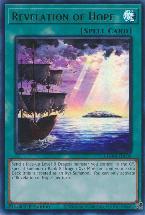 Revelation of Hope - BLMM-EN039 - Ultra Rare - 1st Edition