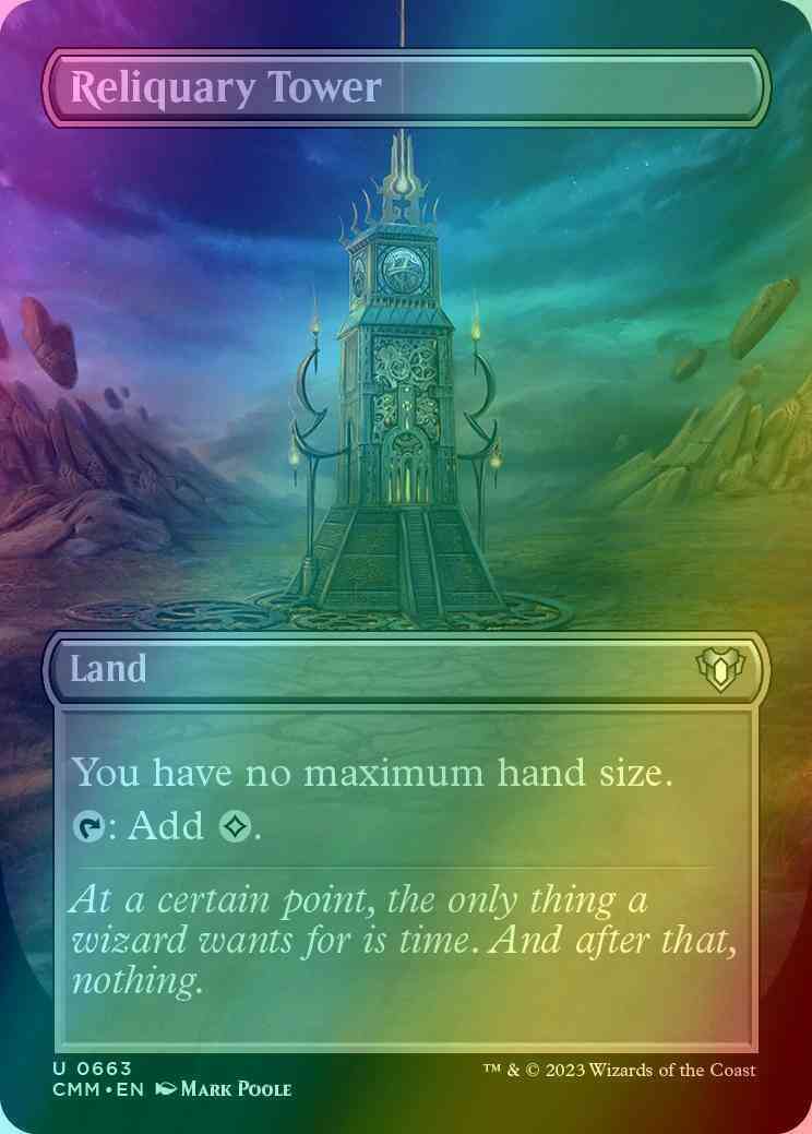 Wizards Of The Coast MTG Reliquary Tower Doctor Who Commander MTG Card (Uncommon, Non-Foil, Near Mint) Uncommon Non Foil Land Wizards Of The Coast MTG Reliquary Tower Doctor Who Commander MTG Card (Uncommon, Non-Foil, Near Mint) Uncommon Non Foil Land
