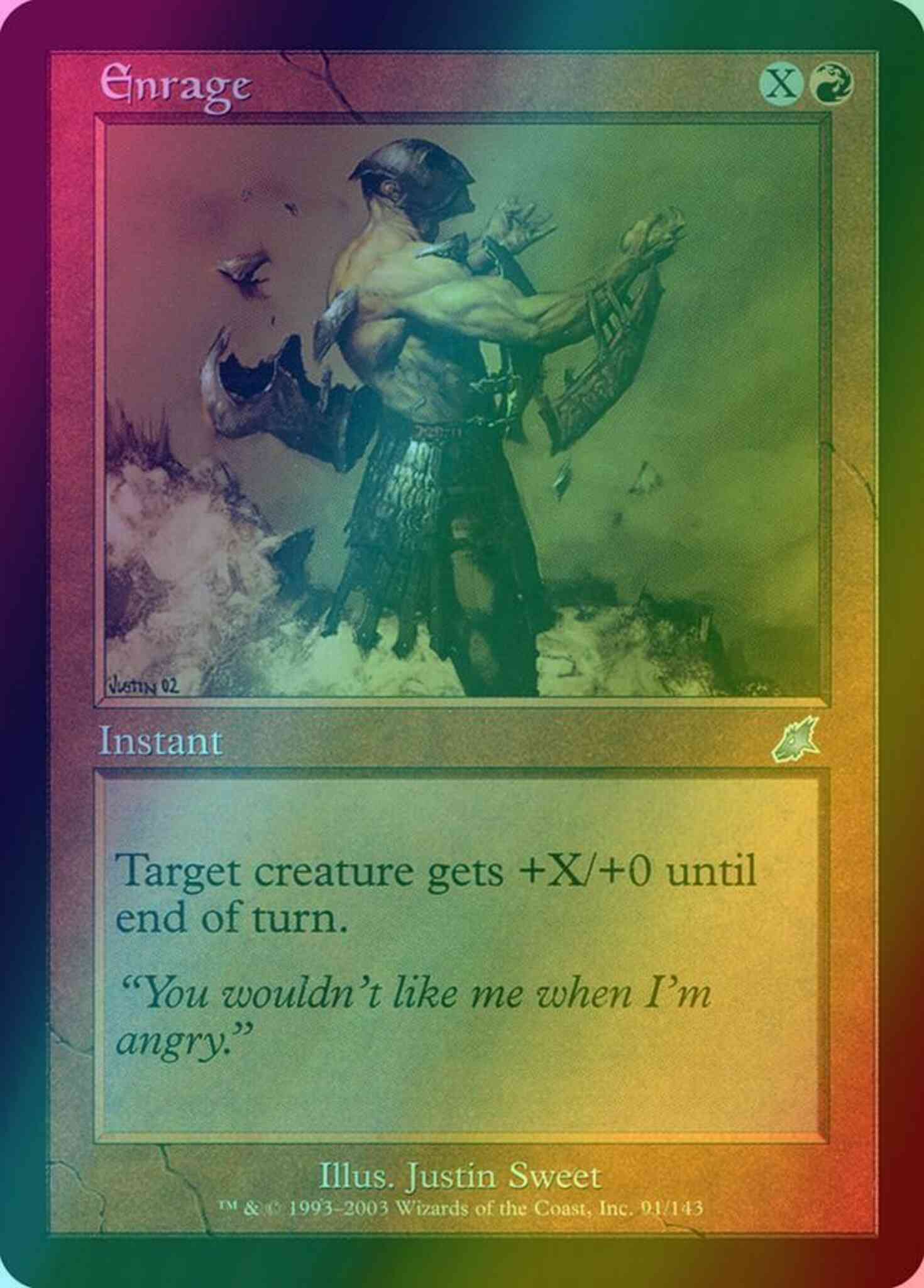 Enrage [91] [Scourge] [Foil] – Face to Face Games