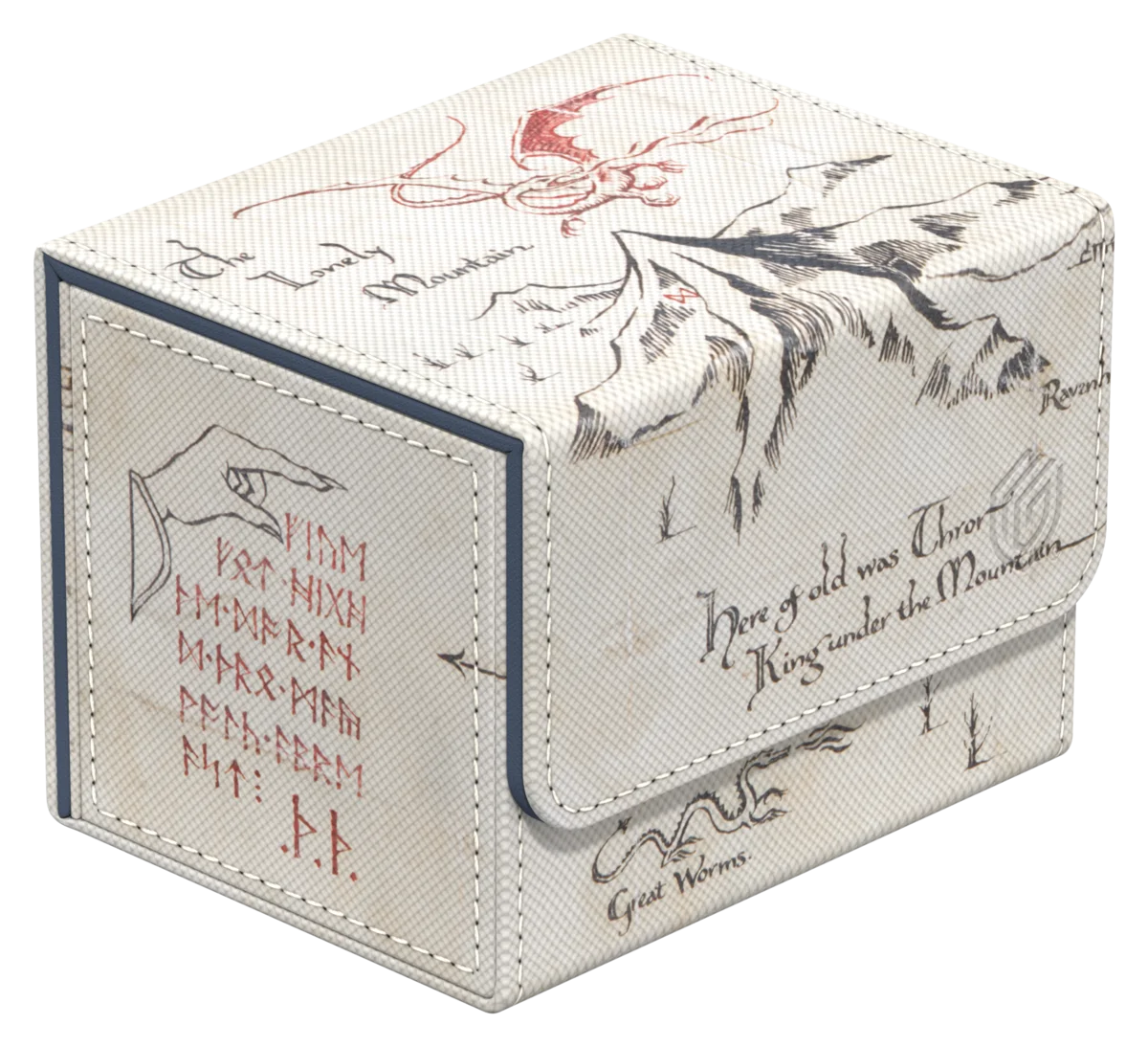 Ultimate Guard MTG Sidewinder Xenoskin Deck Case - 100+ - The Hobbit - Thrór's Map