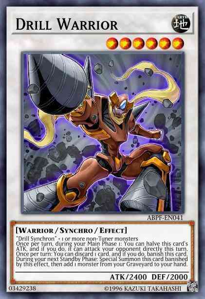 Drill Warrior - ABPF-EN041 - Ultimate Rare - Unlimited