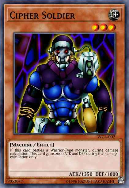 Kinetic Soldier (Cipher Soldier) - WC4-002 - Prismatic Secret Rare - Limited