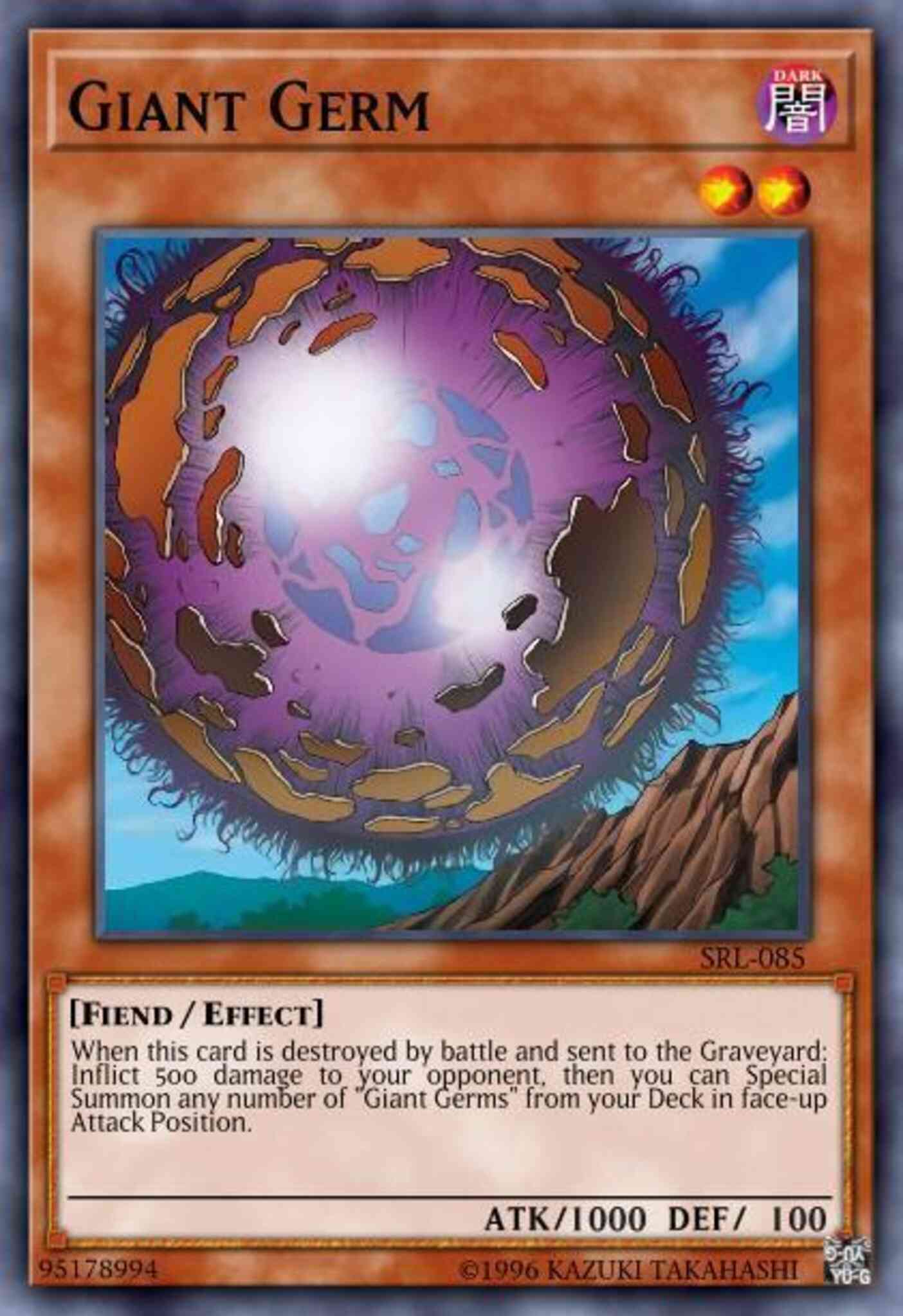 Giant Germ - MRL-085 - Rare - 1st Edition