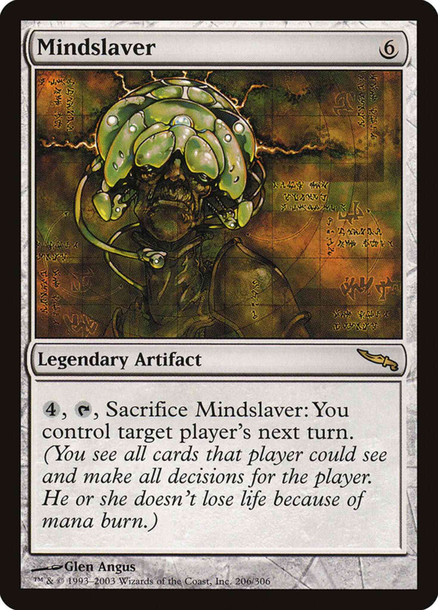 Mindslaver [206] [Mirrodin] [Non-Foil] – Face to Face Games