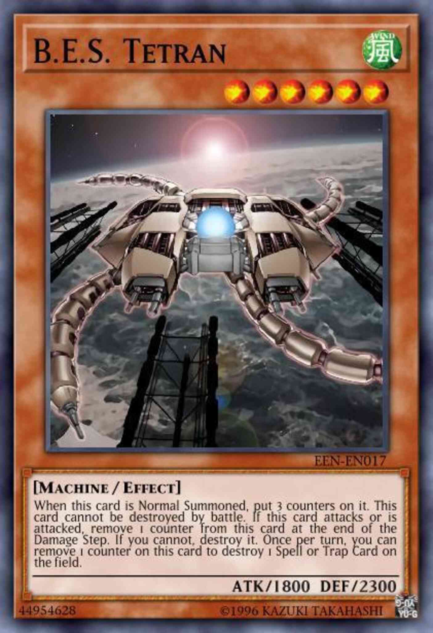 B.E.S. Tetran - DR04-EN077 - Super Rare - Unlimited