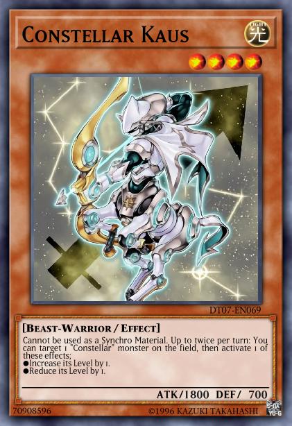 Constellar Kaus - HA07-EN045 - Secret Rare - 1st Edition