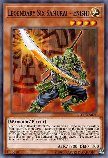 Legendary Six Samurai - Enishi - STOR-EN021 - Ultra Rare