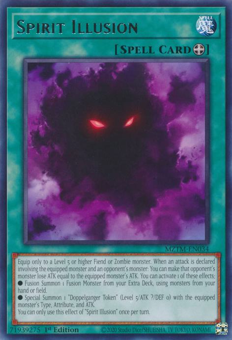 Spirit Illusion - MZTM-EN034 - Rare - 1st Edition
