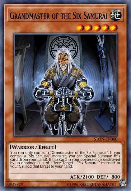 Grandmaster of the Six Samurai - SPWA-EN009 - Super Rare - 1st Edition