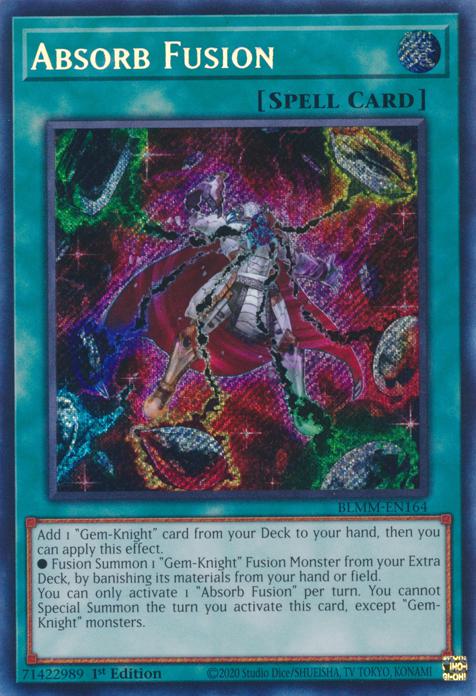 Absorb Fusion - BLMM-EN164 - Secret Rare - 1st Edition