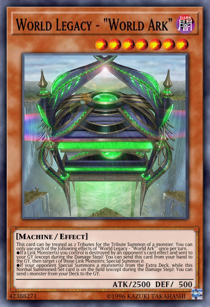 World Legacy - "World Ark" - SAST-EN016 - Rare - 1st Edition