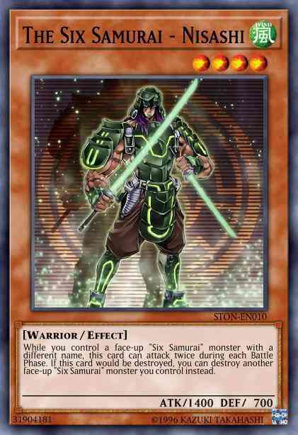 The Six Samurai - Nisashi - RYMP-EN091 - Ultra Rare - 1st Edition