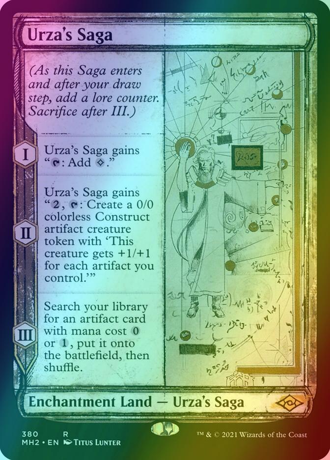 Urza's Saga [380] [Sketch Showcase] [Modern Horizons 2] [Foil] – Face to  Face Games