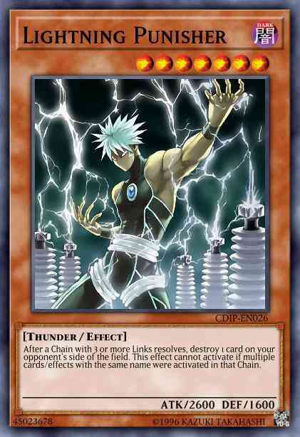 Lightning Punisher - CDIP-EN026 - Rare - Unlimited