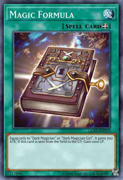Magic Formula - GLAS-EN093 - Secret Rare - Unlimited