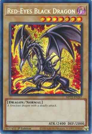 Red-Eyes Black Dragon - MP22-EN267 - Prismatic Secret Rare - 1st Edition