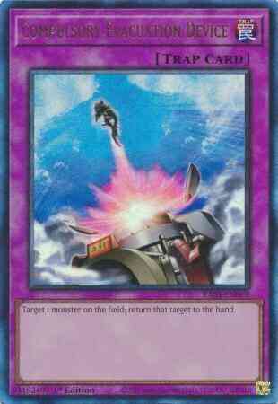 Compulsory Evacuation Device - RA01-EN069 - Prismatic Ultimate Rare - 1st Edition