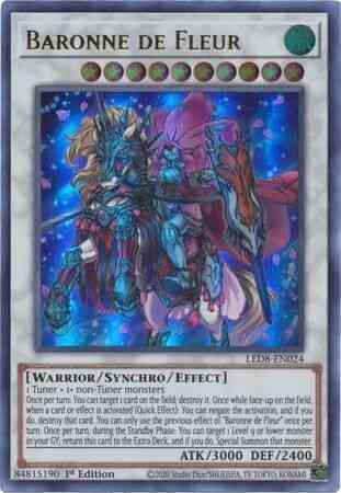 Baronne de Fleur - LED8-EN024 - Ultra Rare - 1st Edition