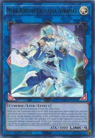 Mekk-Knight Crusadia Avramax - RA01-EN044 - Ultra Rare - 1st Edition
