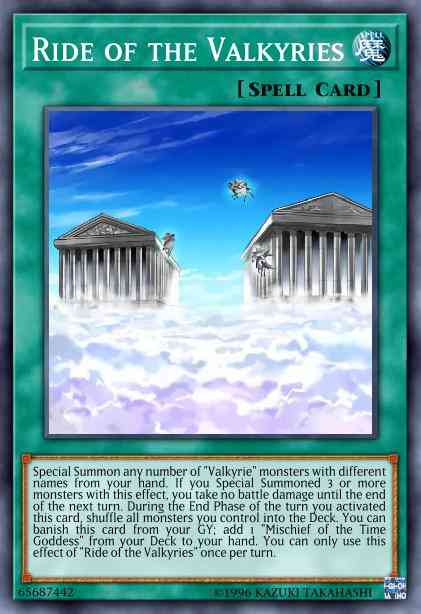 Ride of the Valkyries - SHVA-EN006 - Secret Rare - 1st Edition