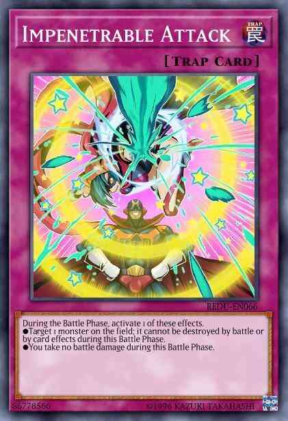 Impenetrable Attack - BP02-EN211 - Mosaic Rare - Unlimited