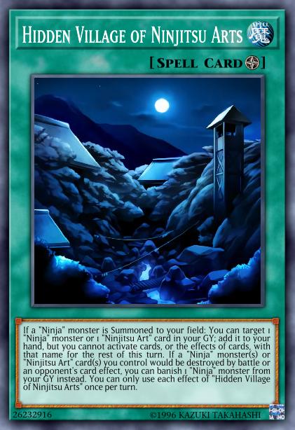 Hidden Village of Ninjitsu Arts - SHVA-EN014 - Secret Rare - 1st Edition