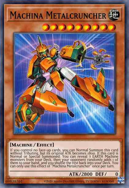 Machina Metalcruncher - ETCO-EN098 - Ultra Rare - 1st Edition