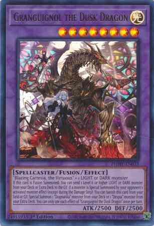 Granguignol the Dusk Dragon - PHHY-EN033 - Ultra Rare - 1st Edition