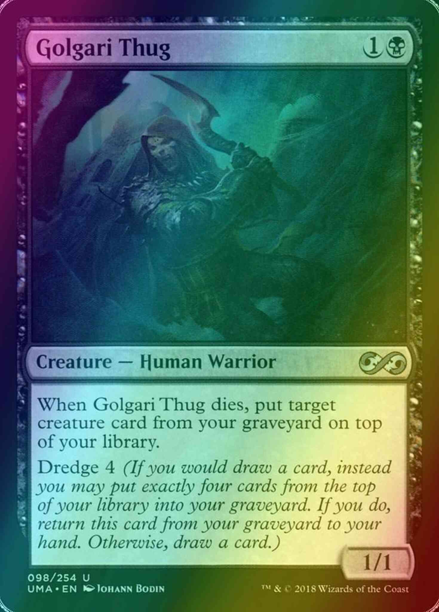 Golgari Thug [98] [Ultimate Masters] [Foil] – Face to Face Games