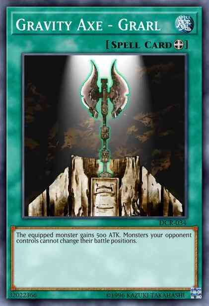 Gravity Axe - Grarl - DCR-034 - Common - 1st Edition
