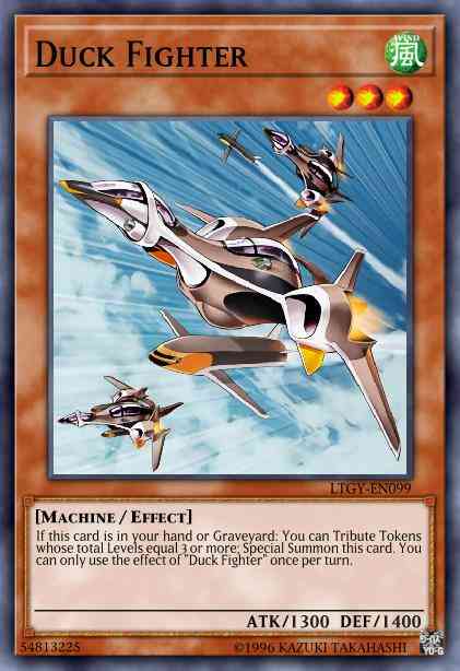 Duck Fighter - LTGY-EN099 - Super Rare - Unlimited