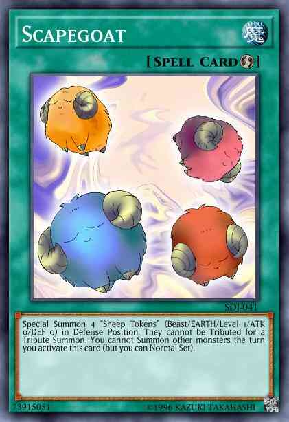 Scapegoat - BP03-EN139 - Shatterfoil Rare - 1st Edition