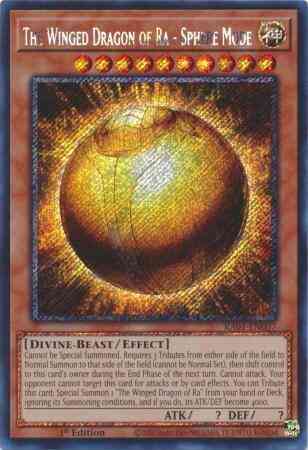The Winged Dragon of Ra - Sphere Mode - RA01-EN007 - Platinum Secret Rare