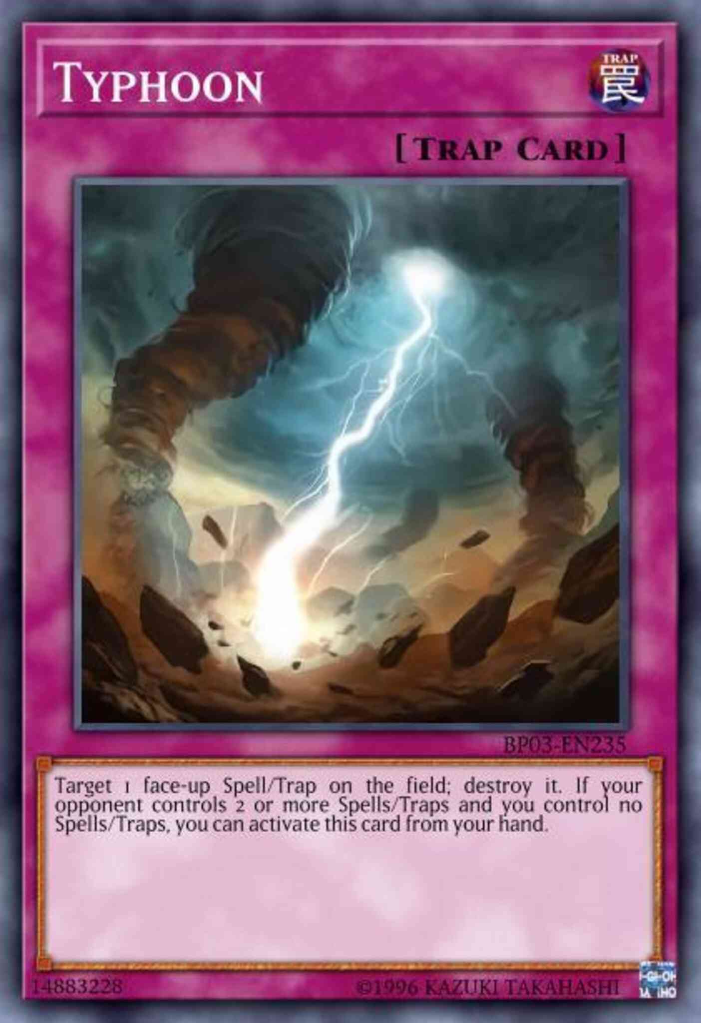 Typhoon - BP03-EN235 - Common - 1st Edition
