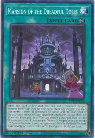 Mansion of the Dreadful Dolls - INFO-EN056 - Common - 1st Edition