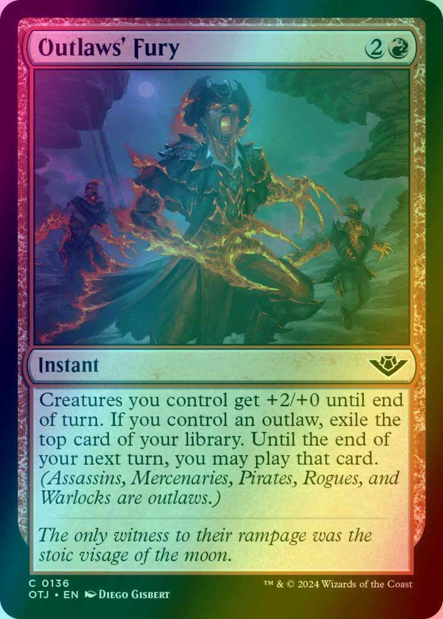 Outlaws' Fury [136] [Outlaws of Thunder Junction] [Foil] – Face to Face  Games