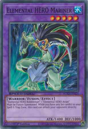 Elemental HERO Mariner - SGX2-ENA24 - Common - 1st Edition