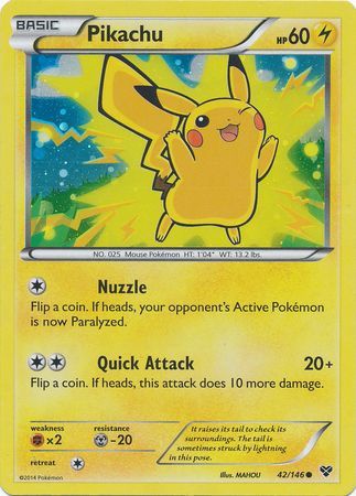 Pikachu - Cosmos Holo - 42/146