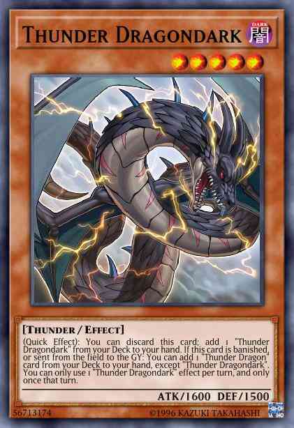 Thunder Dragondark - SOFU-EN019 - Ultra Rare - 1st Edition
